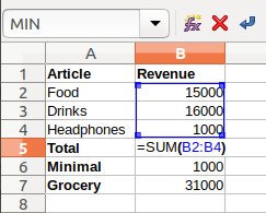 Figure 1: Simple problem definition